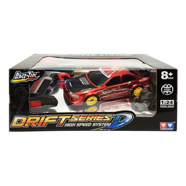 รถบังคับวิทยุ RC Drift Series D High Speed System Race Tin Drift RC Carรถแข่ง ดริฟท์ บังคับวิทยุตราเ