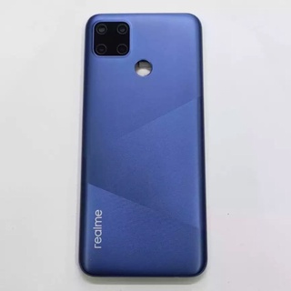 ชุดบอดี้ Realme C12 เคสกลาง+ฝาหลัง (พร้อมเลนส์กล้อง) ฝาหลังRealme C12 พร้อมส่ง