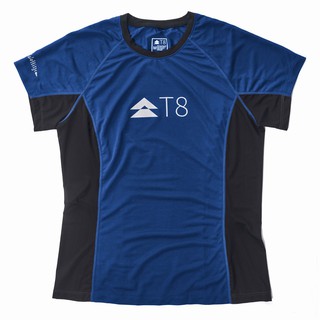 T8 Run เสื้อวิ่งแขนสั้น ผู้หญิง สี Blueberry
