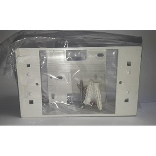 Daitoshi Plastic Wall Box 2"×4″ กล่องพลาสติกติดผนังลอย - กล่องลอย รุ่นเกรด A สำหรับฝา พานาโซนิค รุ่น Wide Series