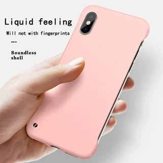 ไร้ขอบเคสโทรศัพท์แบบบางสําหรับiPhone 16 Pro Max XR X XS Max 13 11 Pro 7 8 Plus 12 Pro Max 14 13 Pro Max 14 15 Plus 15 Pro Max 14 15 16 Plus