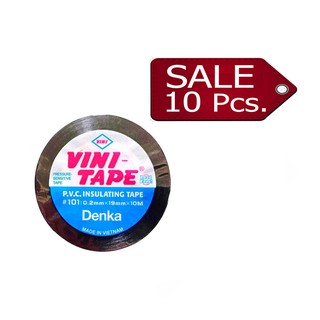 เทปพันสายไฟ DENKA VINI TAPE (10Pcs.)