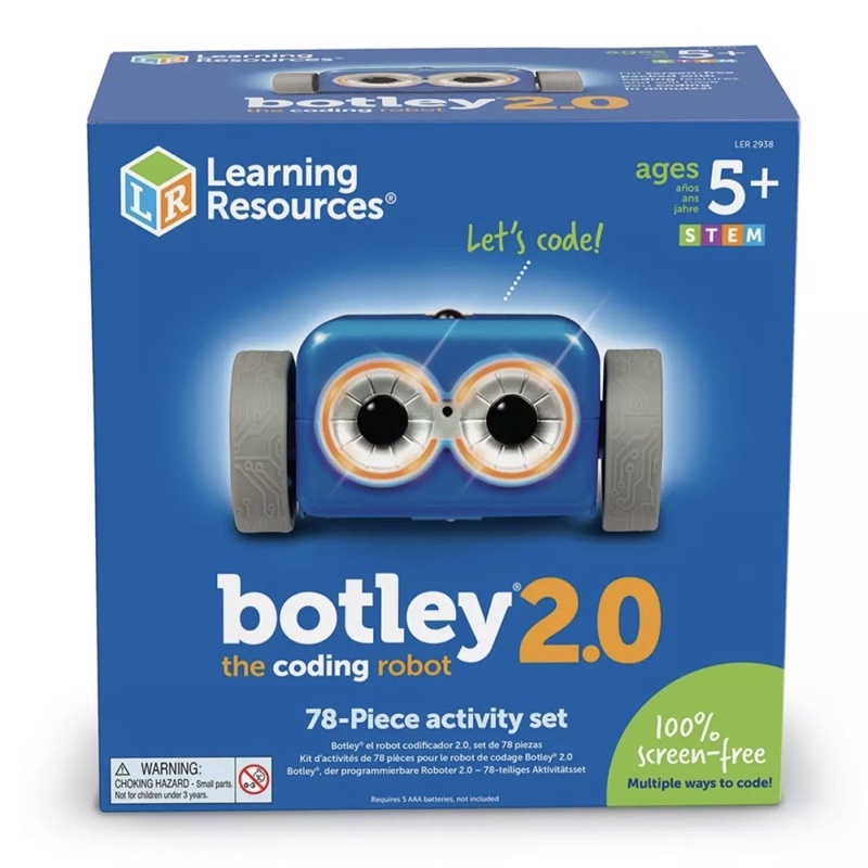 [พร้อมส่ง] Learning Resources Botley the Coding Robot 2.0 Activity Set, STEM Toy, Early Programming, Ages 5+