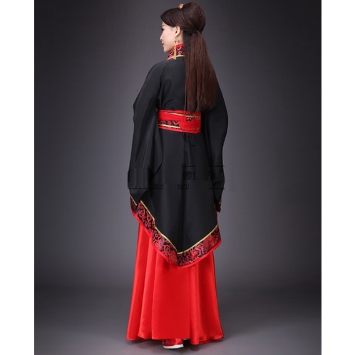 เสื้อผ้าคอสเพลย์  Hanfu National Chinese Dance Costume Men Ancient Cosplay Traditional Chinese Clothing for Women Hanfu #4