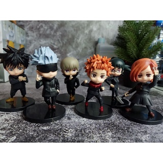 โมเดล Jujutsu Kaisen มหาเวทย์ผนึกมาร ฟิกเกอร์ ยกชุด6ตัว