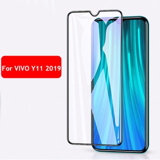 ฟิล์มกระจกนิรภัยกันรอยหน้าจอ 9H 2.5D สําหรับ VIVO Y11 2019