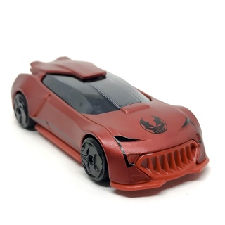 Majorette Transformer Collection Cyberverse Cartoon Car - Shadow - Dark Red Color / scale 1/64 (3 inches) no Package