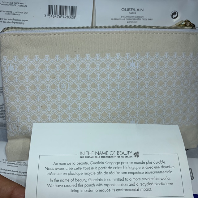 Paris Pouch Organic Cotton