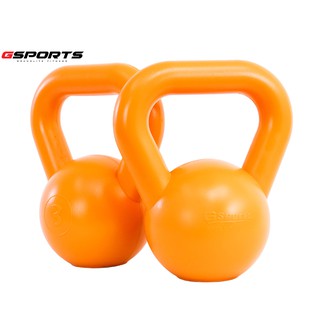 GSports ดัมเบลเคตเทิลเบล 3 kg แพ็คคู่ Kettlebell 3 kg x 2 รุ่น KB03 x 2