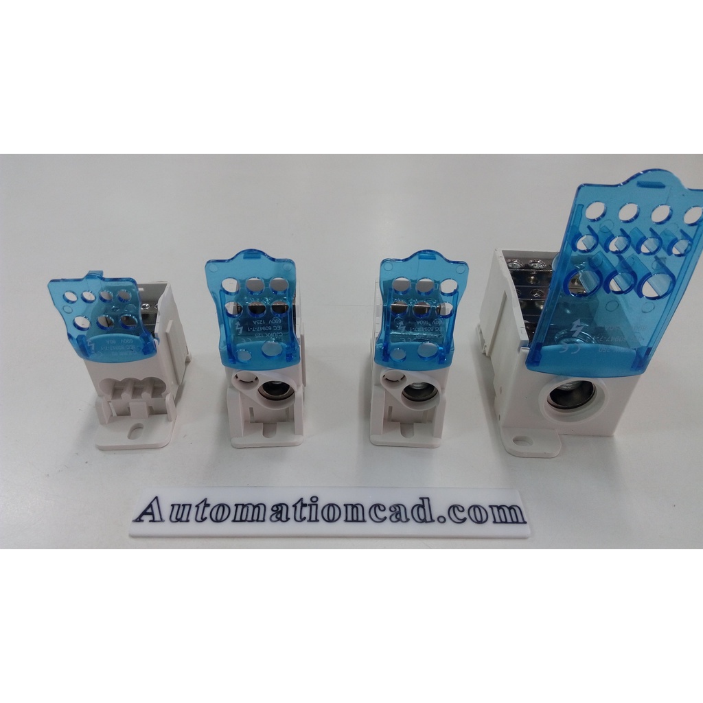 UKK-80A UKK-125A UKK-160A UKK-250A  อุปกรณ์เชื่อมต่อสายไฟ ใช้กระจายสายเมน เข้า 1 ออก 6, 10
