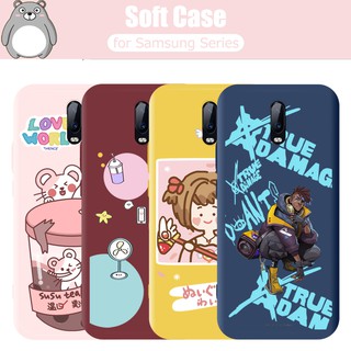 เคสโทรศัพท์ แบบ TPU นิ่ม ลายการ์ตูน สำหรับ Samsung Galaxy S10 Lite S20 Plus Ultra M01 M11 M31 A11 Note 20 9 10 Pro A51 A71 A10 A20 A30 A50 A70 A10S A20S A30S A50S A70S M10 M10S A91 M80S