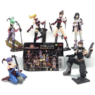 กาชาปอง Super Real Figure SR Series Capcom  Crimson Tears Tokyo 2049 Gashapon (Set of 6) by Yujin