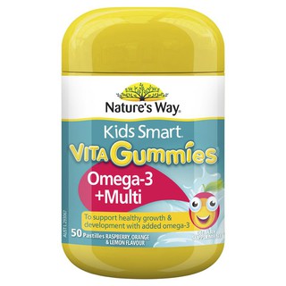 Natures Way Kids Smart Vita Gummies Multi + Omega 50 Pastilles