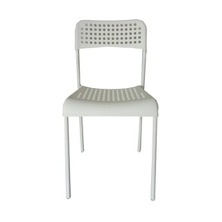 NK Furniline เก้าอี้นั่ง รุ่น NK Chair-LWh( เบาะสีขาว)