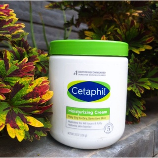 Cetaphil Moisturizing Cream 🇨🇦 สำหรับผิวแห้งถึงแห้งมาก  , สำหรับผิวแพ้ง่าย (566 g.) 🚩สินค้าพร้อมส่งจากไทย🚩