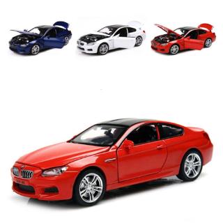 โมเดลรถยนต์ 1:32 BMW M6 แบบดึงถอยหลัง ของเล่นสําหรับเด็ก