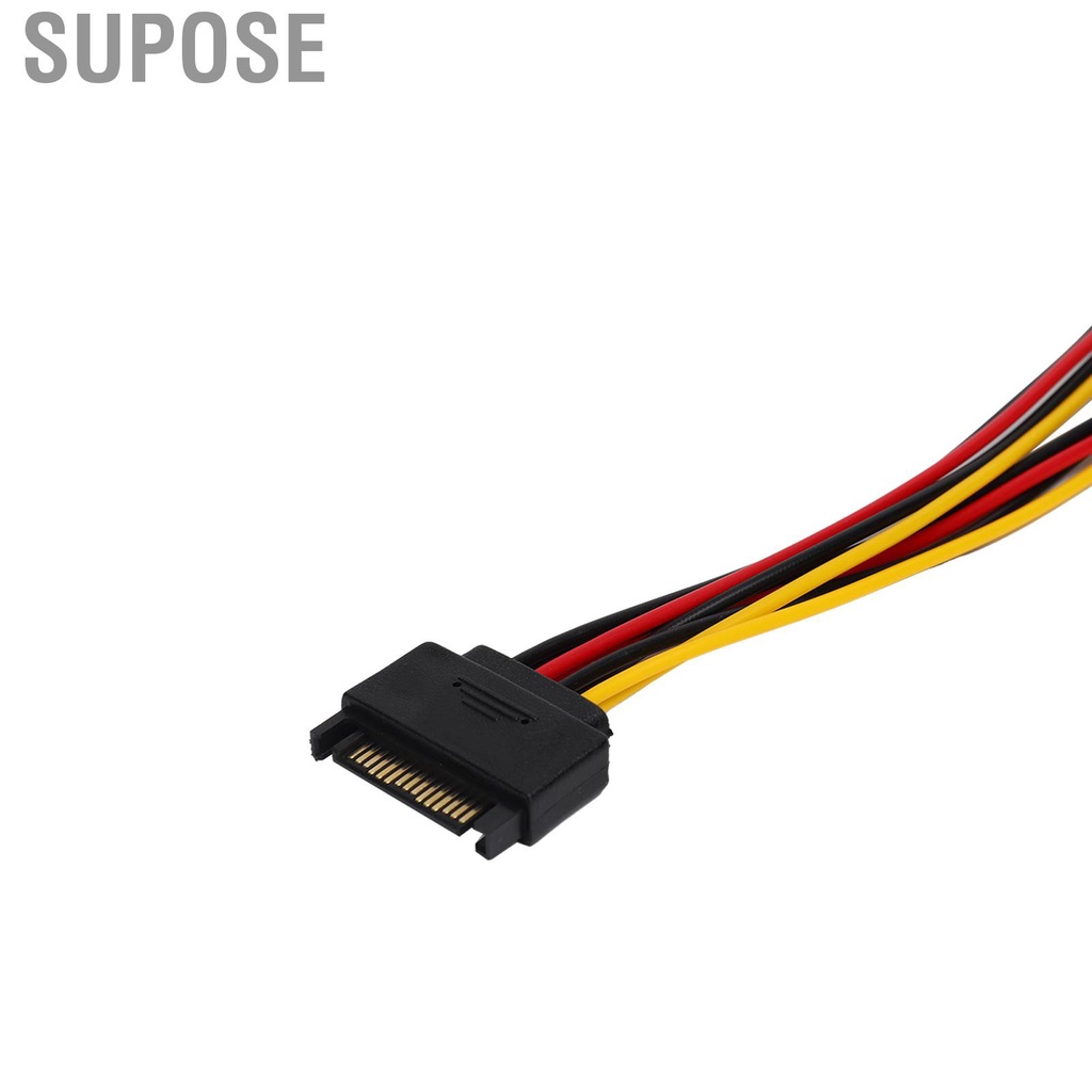 Supose SATA Adapter Cable 1‑in‑2 Computer Hard Disk Optical Drive Power