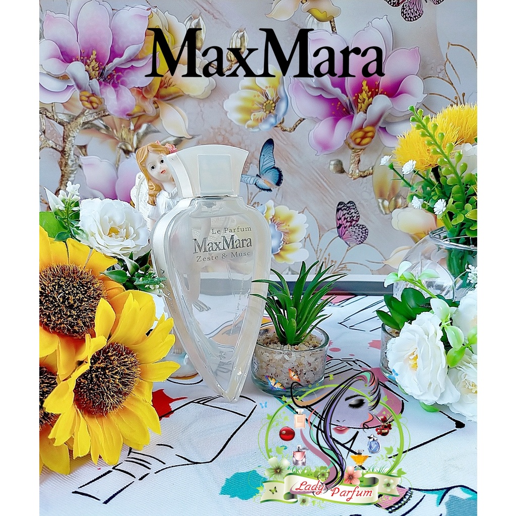 Max Mara Le Parfum Zeste &amp; Musc Eau de Parfum For Women 90 ml. ( ไม่มีกล่อง No Box ) ..