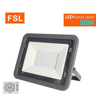 LED FLOOD LIGHT 50W แสงวอร์ม/เดย์