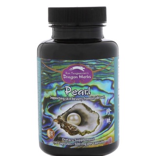 ไข่มุกสกัด Pearl powder 500mg 100 capsules