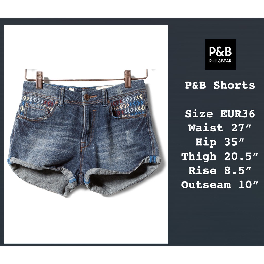 Pull&amp;Bear Shorts "EUR36" กางเกงยีนส์ขาสั้น