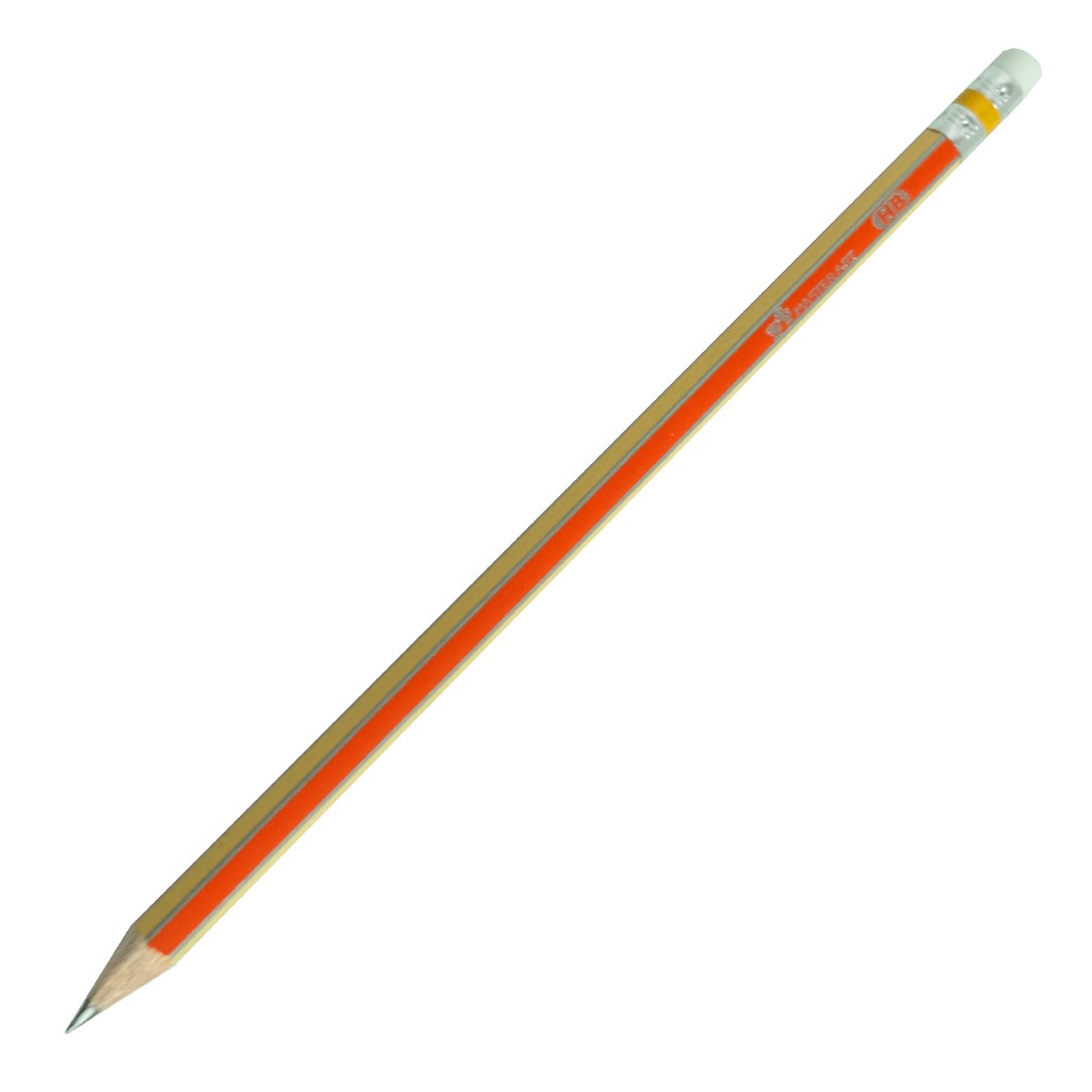 ดินสอดำ 50แท่ง  HB/2B ตรา Masterart Pencil