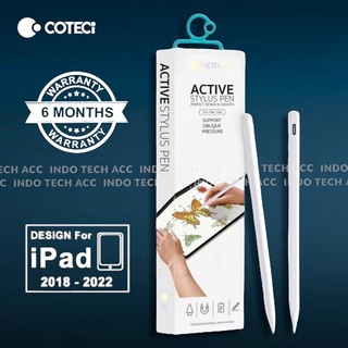 Coteci STYLUS PEN 2nd Gen สําหรับ Ipad 9 Ipad 8 Ipad 7 Ipad Pro 12.9 นิ้ว Ipad Pro 11 นิ้ว Ipad Air 4 Ipad Mini 5 Ipad Mini 5 Ipad 2018 - ปากกา iPad แม่เหล็ก - แบตเตอรี่ยาว - การปฏิเสธฝ่ามือ - Stylus Gen 2 COTEetCI