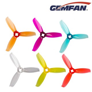 Gemfan Windancer 3028 ใบพัด 3 ใบพัด 1.5 มม. 5 มม. (2 คู่ 4 ชิ้น) Gem3028-3