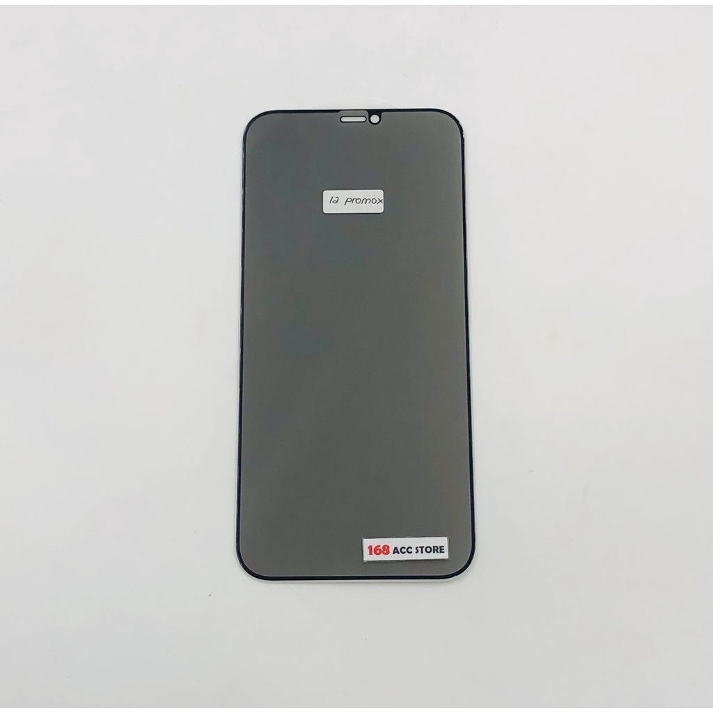 TEMPERED GLASS ANTI SPY IPHONE 12 PRO MAX / ANTI SCRATCH GLASS SPY IPHONE 12 PRO MAX 6.7INC FULL GLU