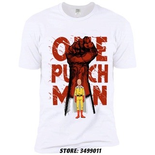 เสื้อยืด ผ้าฝ้าย พิมพ์ลายอนิเมะ One Punch Man พรีเมี่ยม สไตล์ญี่ปุ่น สําหรับผู้ชายS-5XL