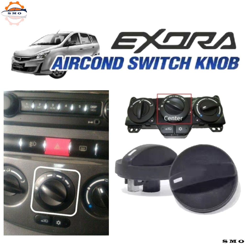 Proton Exora Air Cond Level Switch Knob Aircond Switches Controller อะไหล่ OEM