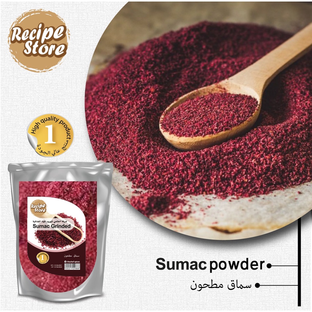 100% SUMAC 100g TURKI SERBUK PURE POWDER NATURAL ORGANIC MAKANAN SUNNAH