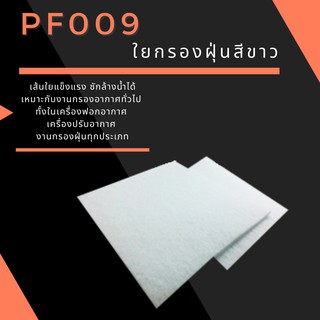 ใยกรองฝุ่นสีขาว PF009