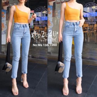 Ms1560#ยีนส์บอยสลิม มีS-XL. #my style