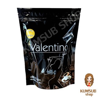 กาแฟดำ แบบถุง (1ถุง 15 ซอง) Valentino Coffee กาแฟวาเลนติโน่ มีอย.