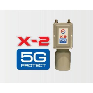 LNB PSI X2 5G Protect (กันสัญญาณ 5G) พร้อมหมวก5G