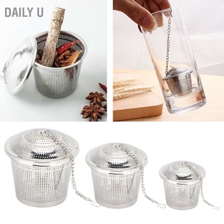 เครื่องกรองชาเครื่องเทศบอลสแตนเลสสําหรับห้องครัว Infuser