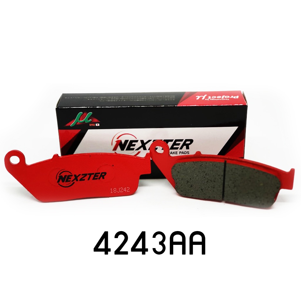 ผ้าเบรค Nexzter สำหรับ Honda CBR300, CB500F, CB500R, CB500X, NC750, NM4, REBEL500,CB650F, CB650R