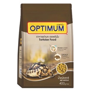 อาหารเต่าบก Optimum 400g.