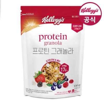 [พร้อมส่ง] Kellogg’s Protein Granola กราโนล่าผสมโปรตีน สำหรับคนรักสุขภาพ นำเข้าจากเกาหลี 🇰🇷
