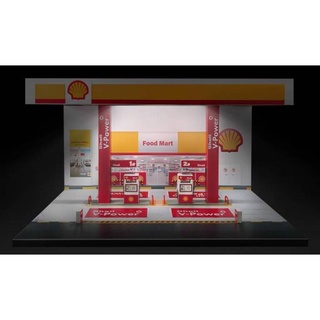 Model Diorama Garage Figure gas station shell shop 1/64 โมเดล ไดโอราม่า อู่ การาจ ช็อป ปัํม ปั๊มเชลล์ ฟิกเกอร์ 1:64 ราคา