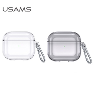 Usams AirPods 3 / AirPods Pro Case เคสแบบใสพร้อมห่วงคล้อง