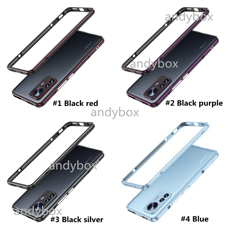 [แถมฟรี ฟิล์มกันรอยหน้าจอ + เคสกล้อง] เคสเกราะ กรอบโลหะ สําหรับ Xiaomi Mi 12 Pro 12X Mi F3 Mix 4 mix