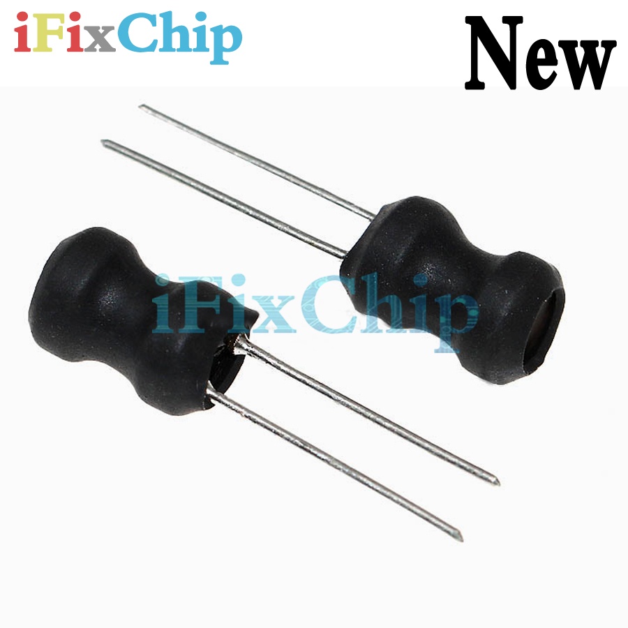 10pcs 新 0912 9*12 มม.I-shape Power Inductor Inductance ทองแดง Coil 1MH 68uh 100uh 150UH 220 330 470 