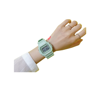 นาฬิกาข้อมือผู้หญิงและผู้ชาย นาฬิกาดิจิตอล 8 สี กันน้ำ ระบบไฟ LED รุ่น INS01 ของแท้  (พร้อมส่ง)