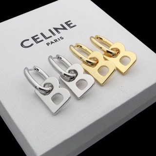 ตุ้มหู Balenciaga earrings logo