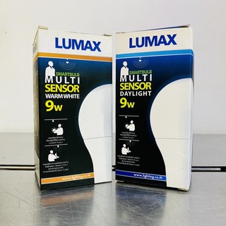 LUMAX หลอด LED SMART MULTI SENSOR 9W E27