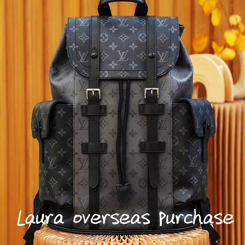 พรีออเดอร์ ของแท้ ของใหม่，Louis Vuitton，CHRISTOPHER Small Backpack，LV