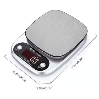 ตาชั่งดิจิตอล 10 kg. Digital Kitchen Scale 10kgx1g