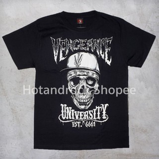 เสื้อยืดโอเวอร์ไซส์เสื้อวง VENGEANCE TDM  1220 HOTANDROCKS-3XL